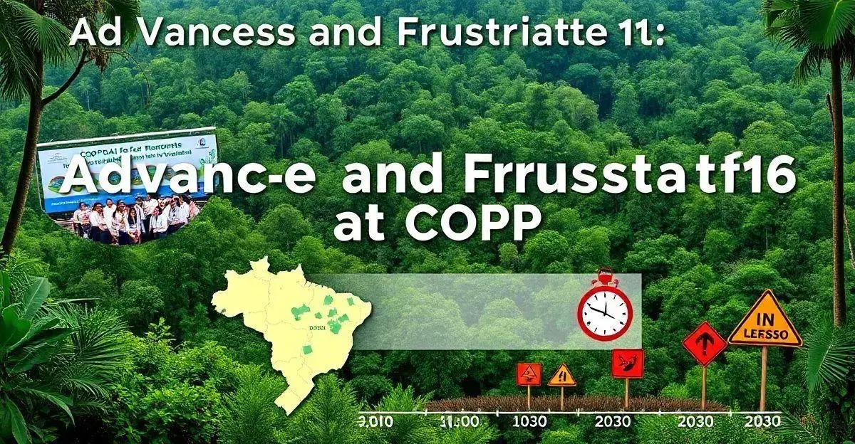 Avanços e frustrações na COP16