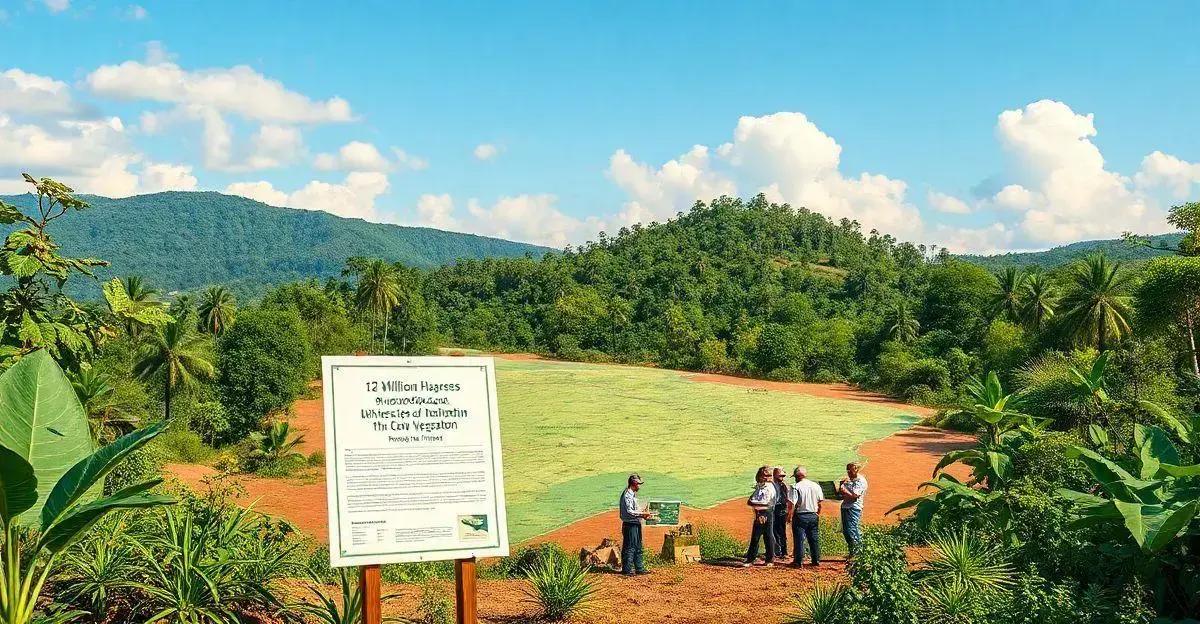 O que é o Plano Nacional de Recuperação da Vegetação Nativa?