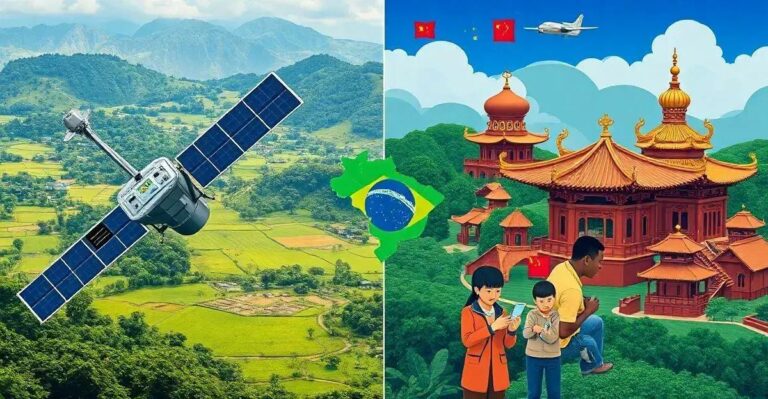 Starlink ou Satélite Chinês? Descubra Quem Leva a Melhor no Brasil!